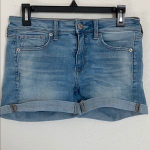 American eagle midi shorts